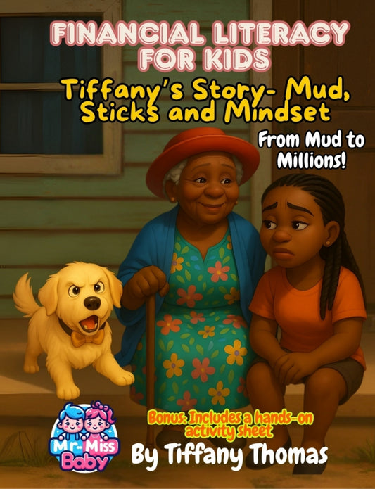 Financial Literacy for Kids Tiffany's Story Mud, Sticks and Mindset- From Mud to Millions!
